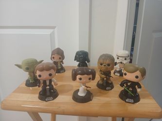 StarWars Bubbleheads  lot of 8