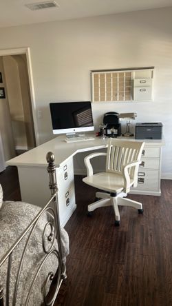 Corner desk from Pottery Barn