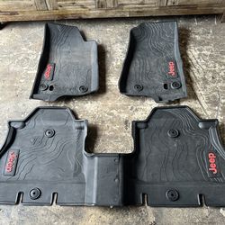 2018-2026 Jeep Wrangler JL Floor Mat Set OE MOPAR