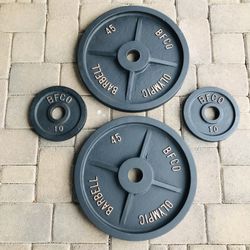 110 Lb Olympic Weights Set 