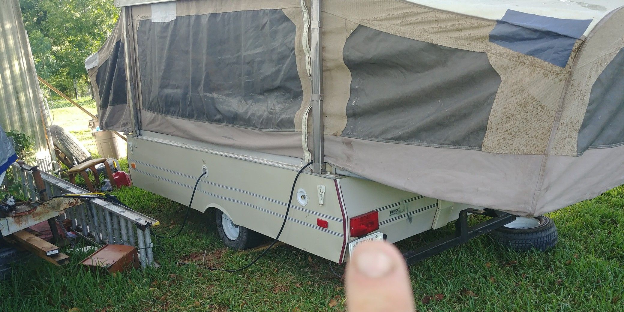 1987 coleman pop up camper cheap