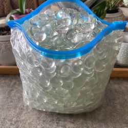 Glass Gems Decorative Accents - Clear 