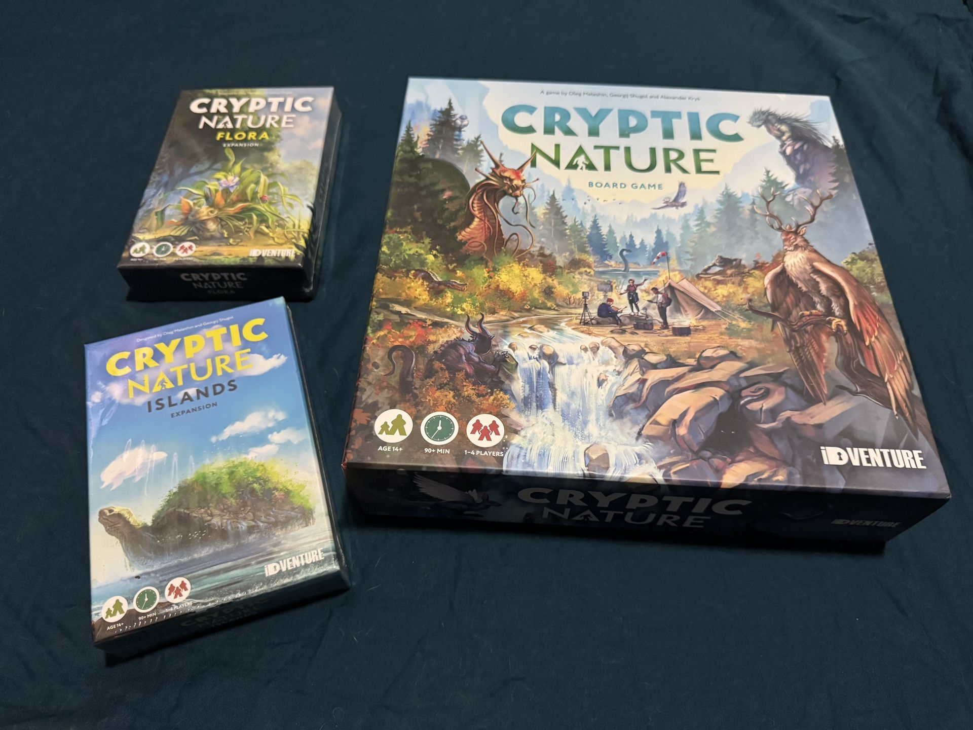 Cryptic Nature Board Game & Expansions
