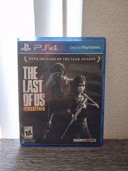The Last of Us Remastered PS4 — $10 FIRM