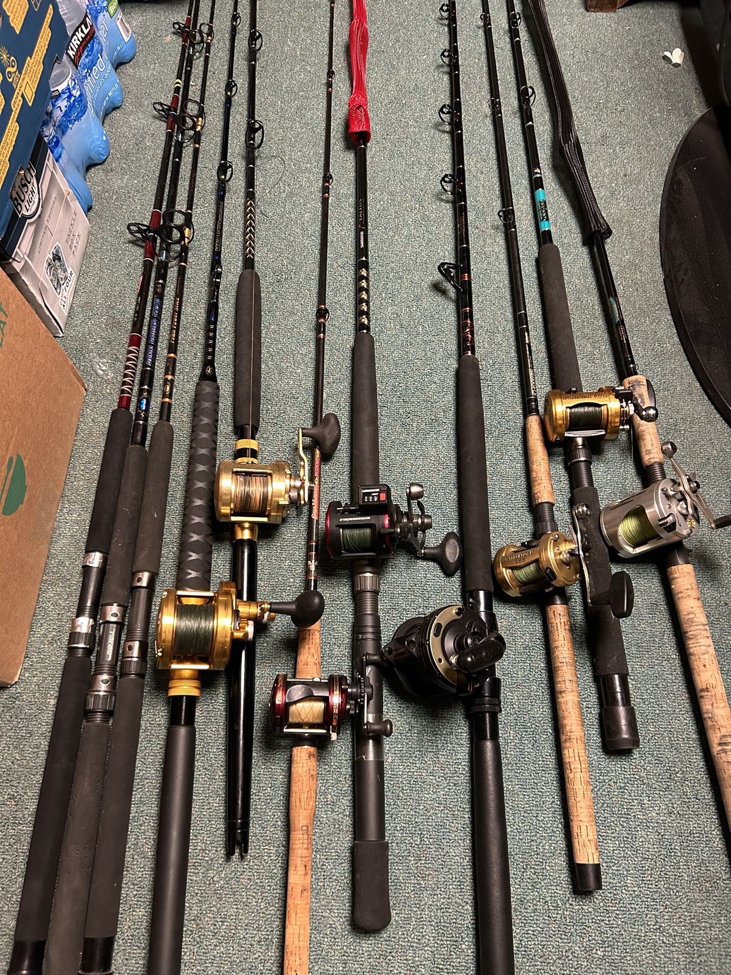 Fishing Rods and Reels.