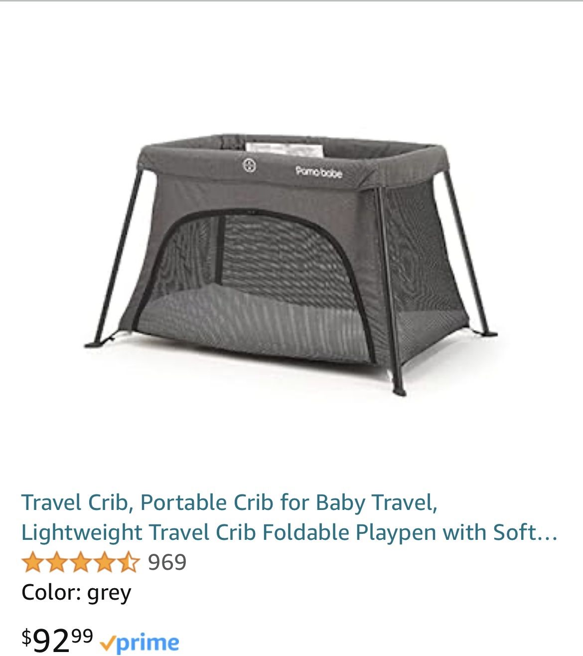 Portable Baby Crib