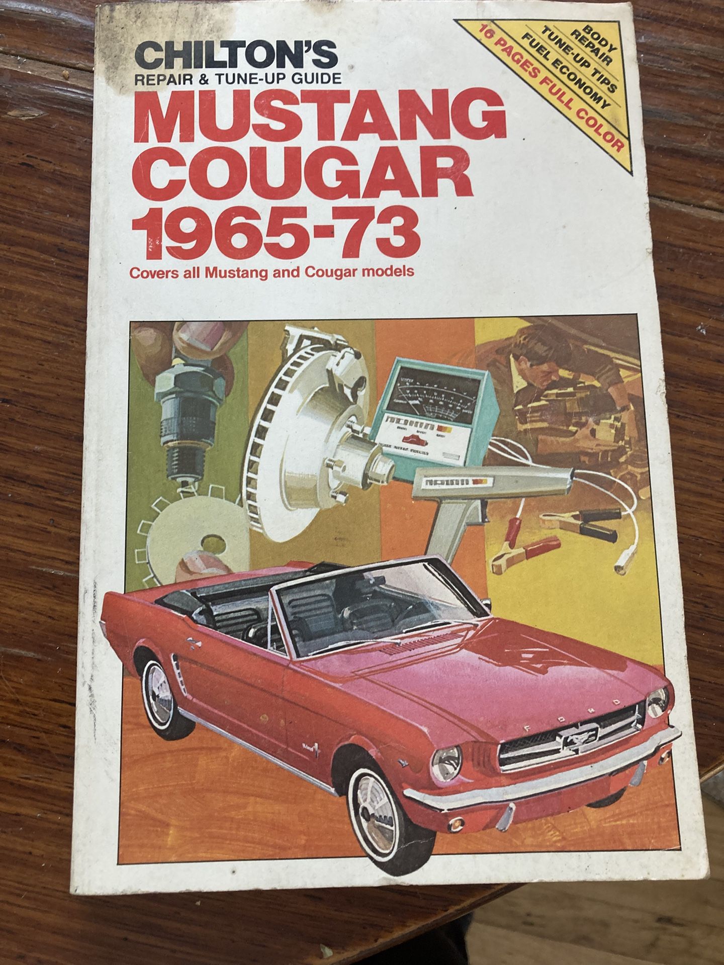 Mustang / Cougar Shop Manual 1965-73