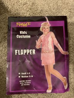 Girls size 4-6 small Flapper Halloween costume