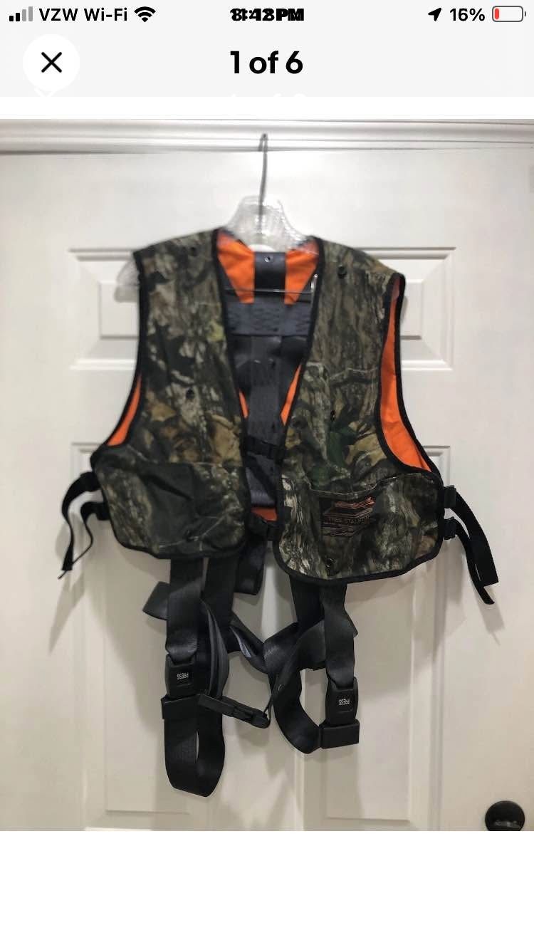 Hunter Safety ySystem Tree Stalker Tree Stand Harness Vest XL Realtree