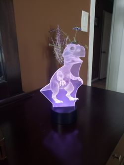 Holybo,3D Night Light, Dinosaur with Color Changing.(T-Rex Baby)