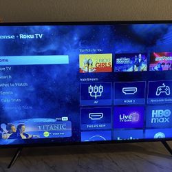 38 inch Hisense Roku TV
