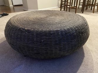 Woven Ottoman 