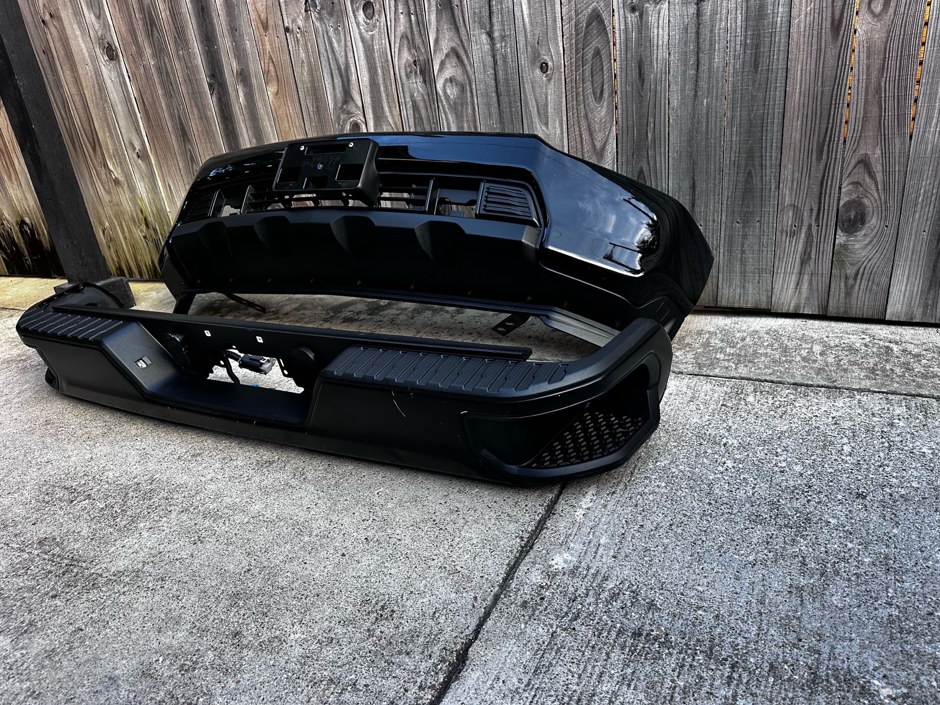 2022 Silverado 2500 front and rear bumpers