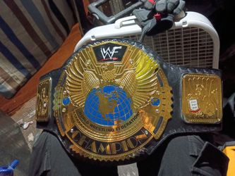 Cinturón de campeón de lucha libre WWF WWE, modelo Big Eagle Attitude Era, águila alada 31B23 (pieza rara)