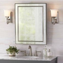 20x26 Rectangular Medicine Cabinet W Mirror 