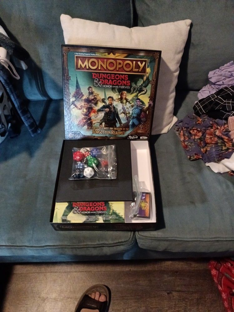 Monopoly Dungeons & Dragons Honor Among Thieves