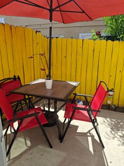 Mesa de patio