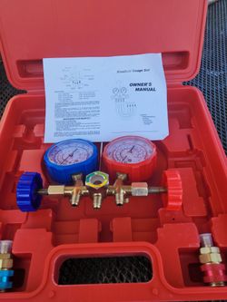 Manifold gauge set