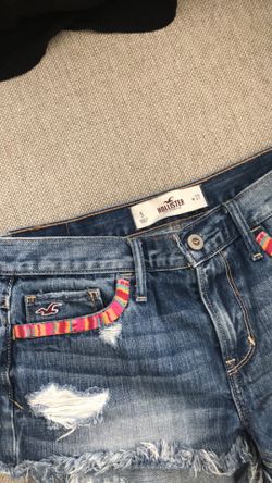 Hollister high waisted shorts!
