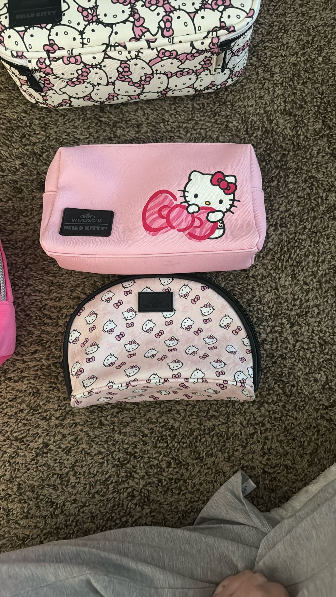 Vanity Impressions Hello Kitty Makeup Bags
