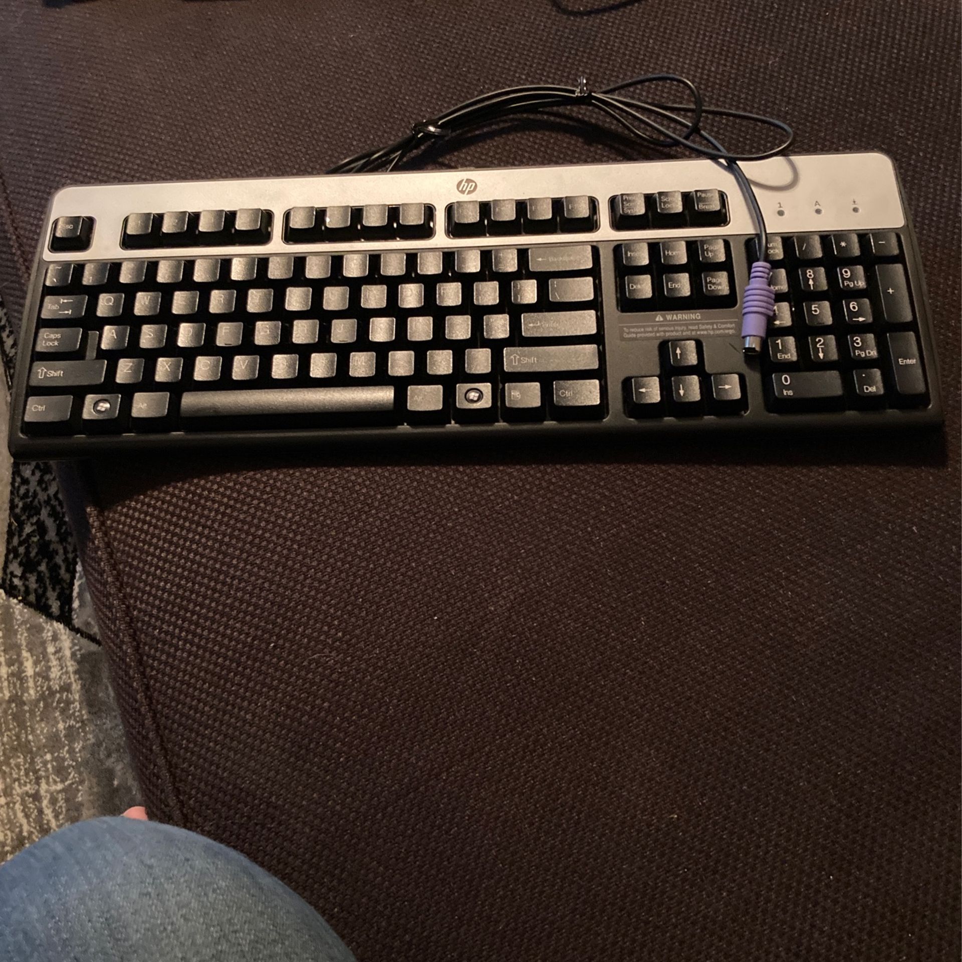 FREE HP Keyboard With PS2 Connector