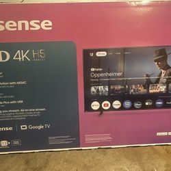 Hisense 50” HD 4K Smart TV