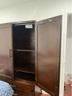 FREE Dark Wood Cabinet
