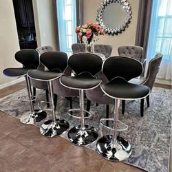 Black Barstools 