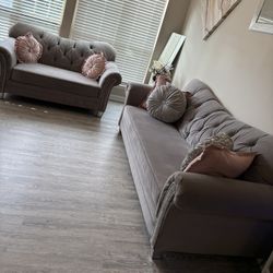 Fancy Couch set Sofa And Love Seat 