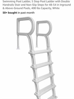 Like-New 5-Step Pool Ladder – $100 OBO