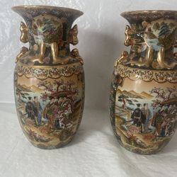 pair total SatsumaVase -Tall:$50