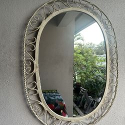 Vintage Mirror W22” H 30”