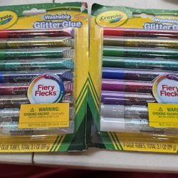 Crayola Washable Glitter Glue 2 Pack