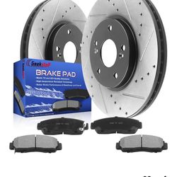Brand New Front Brake Rotors & Pads