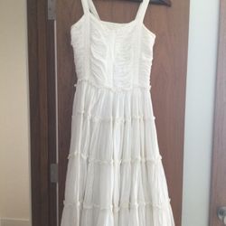BCBG White Sundress