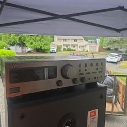 JVC RX-317 FM/AM RECEIVER 