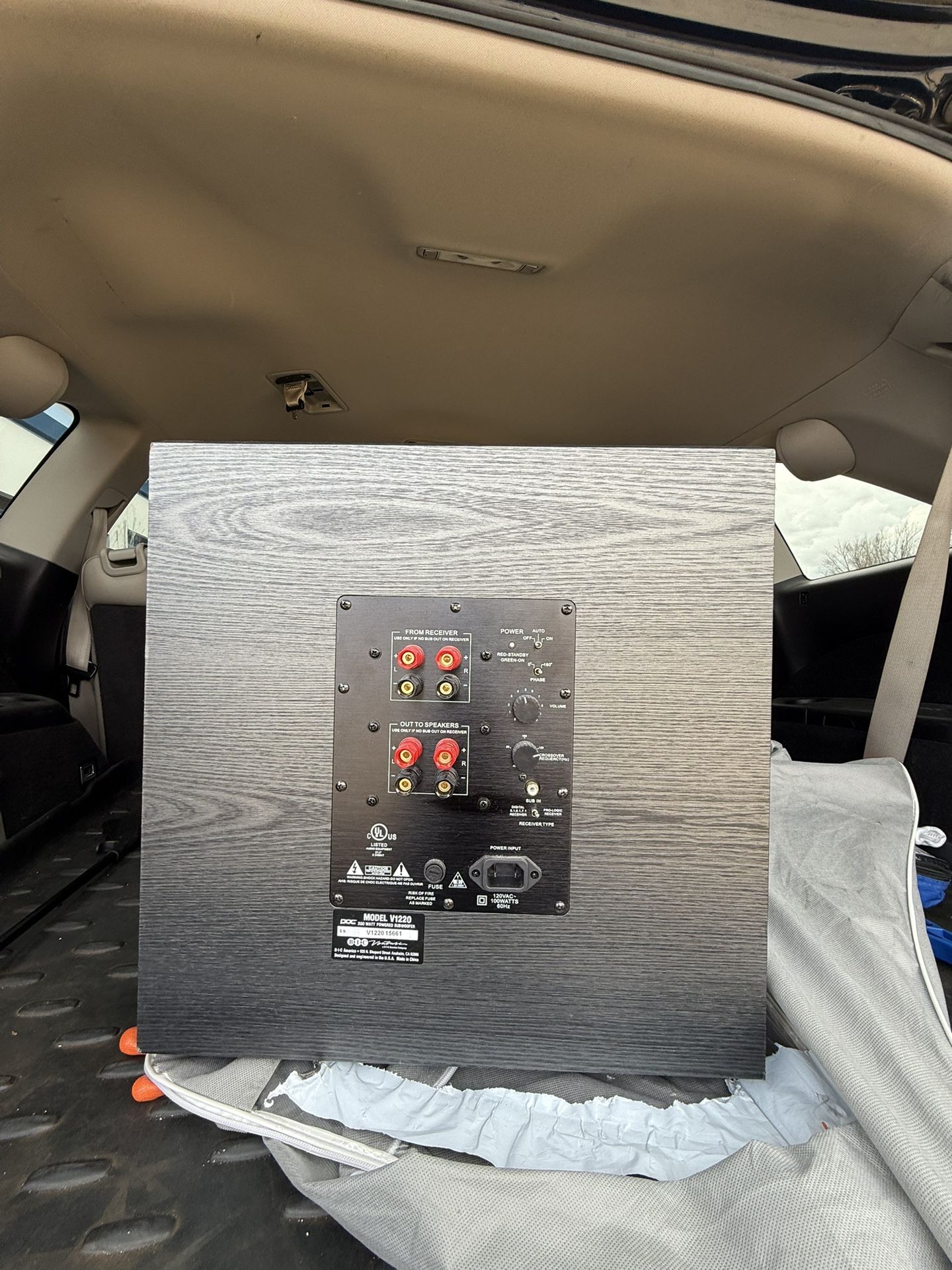 Subwoofer