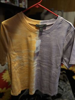 Ribbed Tie Dye Tee (Forever21)