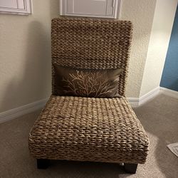 2 Seagrass Chairs New Condition 