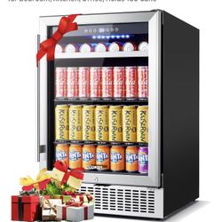 BODEGA 24” Beverage Fridge – Holds 180 Cans | Glass Door |  New