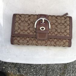 Coach Women Wallet Two Pc   