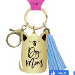  Dog Mom Keychain