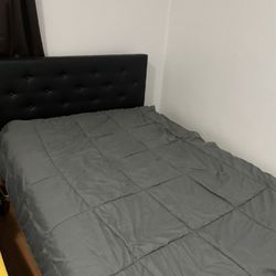 Full Size Bed frame With Mattress