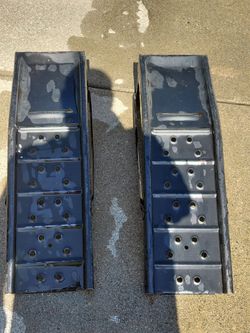 Heavy Duty Steel Car Ramps