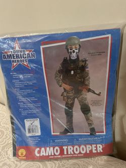Kids Camp Trooper Costume