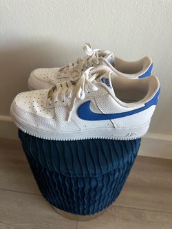 Nike Air Force 1 White/Royal Blue