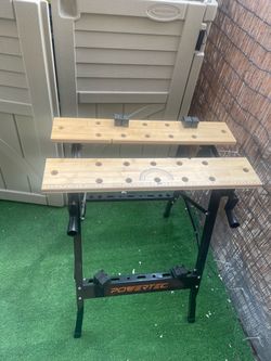 Powertec Folding Work Bench