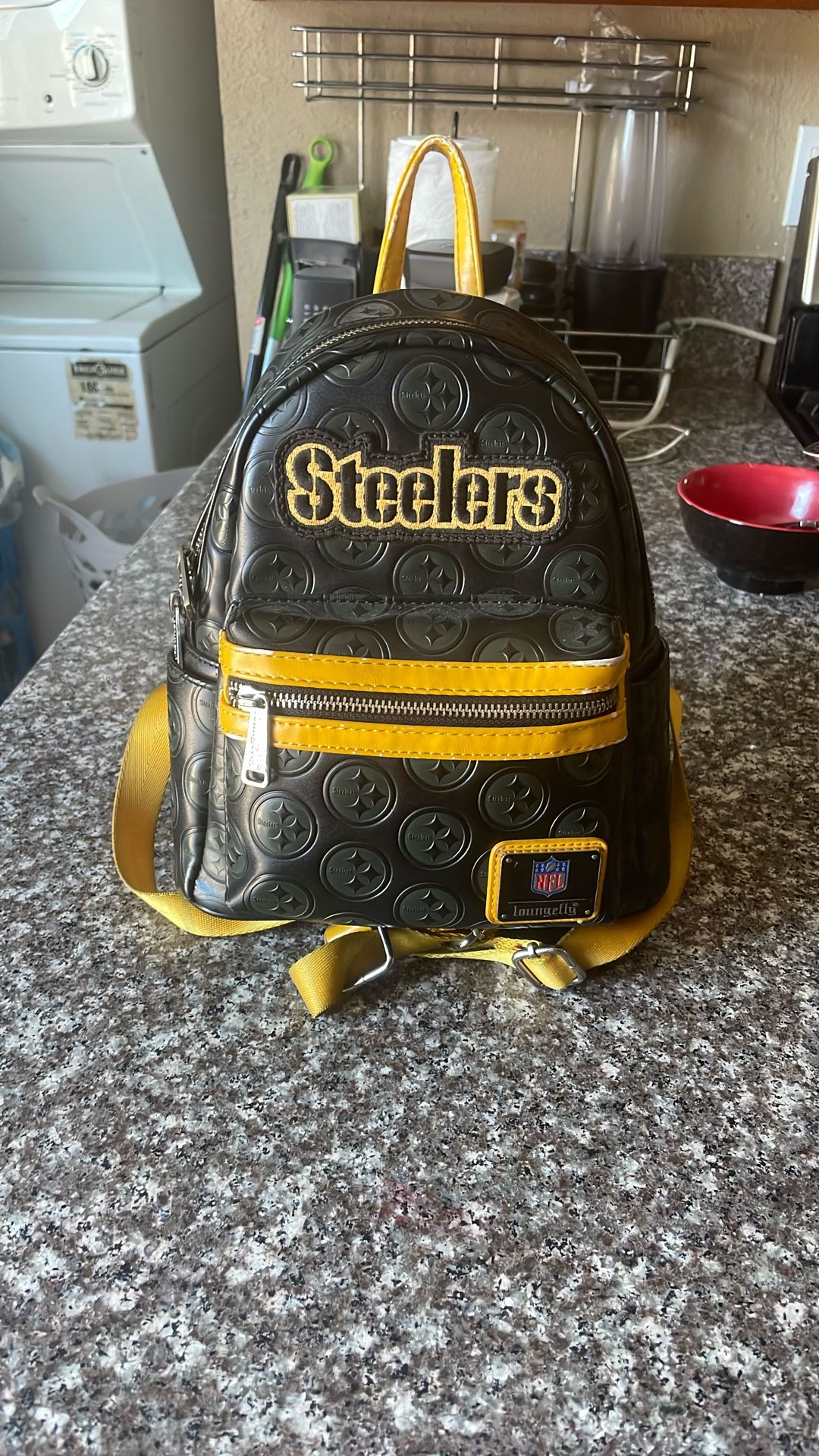 Steelers Leather Backpack