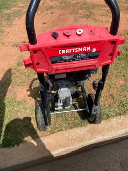 Craftman pressure washer