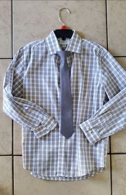 Dress Boy Shirt. Size M (10)